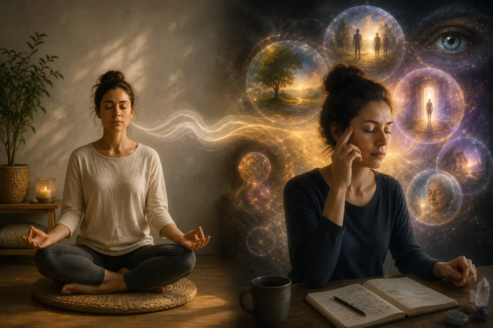 Meditation und Hellsichtigkeit: Wo ist der Unterschied?
