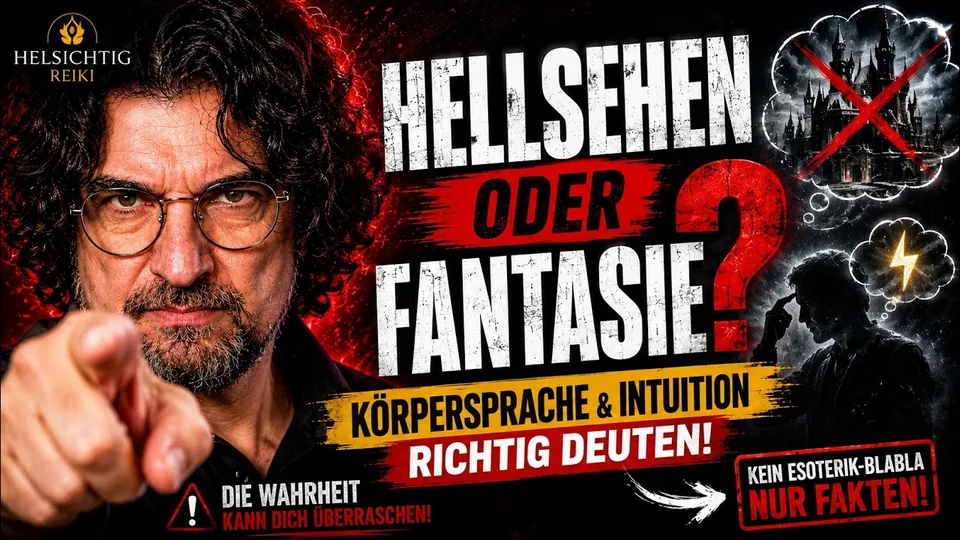 Hellsehen oder Fantasie? Körpersprache & Intuition richtig deuten!