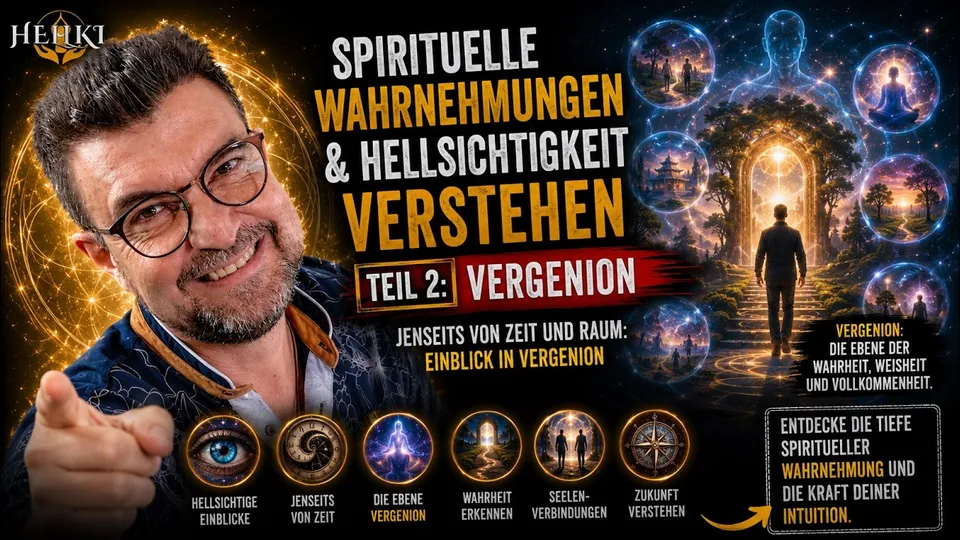 Spirituelle Wahrnehmungen & Hellsichtigkeit verstehen - Teil 2 - VERGENION